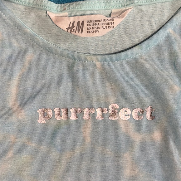 H&M Girl “Cool Cat” purrrfect tank - Picture 2 of 3